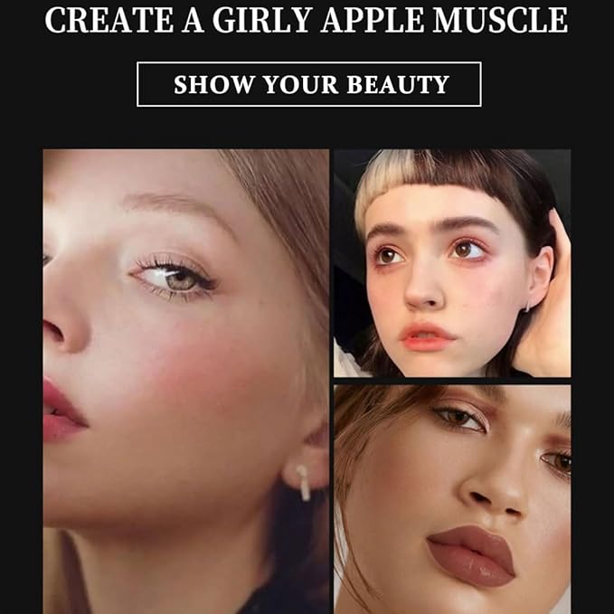 Liquid Blush Makeup, Cream Blush for Cheeks, Waterproof Long Lasting Blush Face Makeup Multi-Use Blush Beauty Wand for Cheeks & Lip Tint Natural Cream Blusher Makeup for All Skin Tones(#05 Warm Kiss)