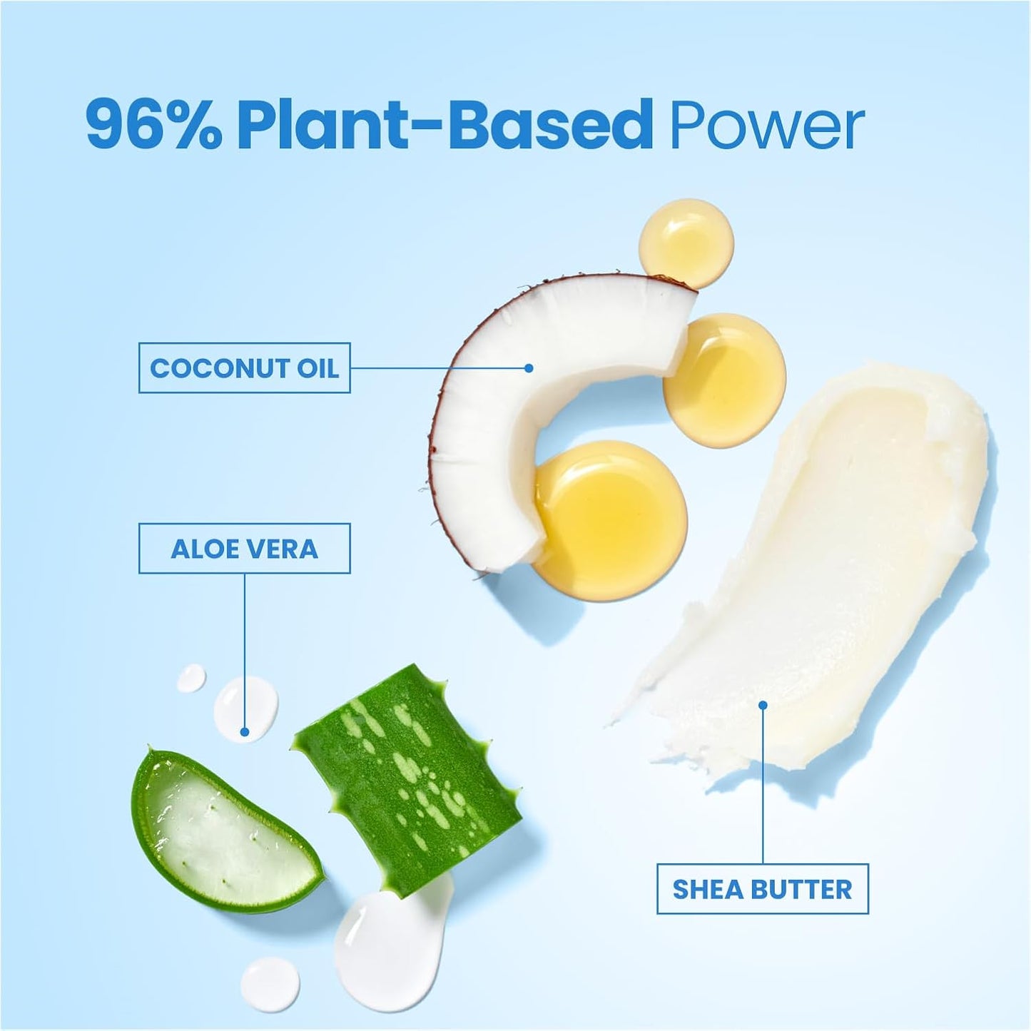 PLANTIFIQUE Hand Mask for Dry Hands – 4 Pairs Moisturizing Gloves with Shea Butter | Hyaluronic Acid & Macadamia | Korean Skincare | Vegan Spa Hand