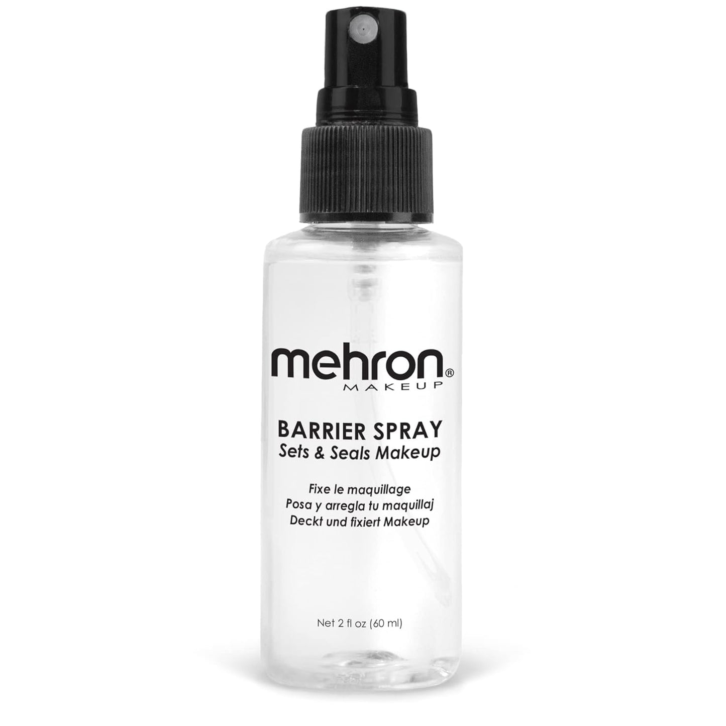 Mehron Makeup Barrier Spray | Makeup Setting Spray for Face 2 fl oz (60 ml)