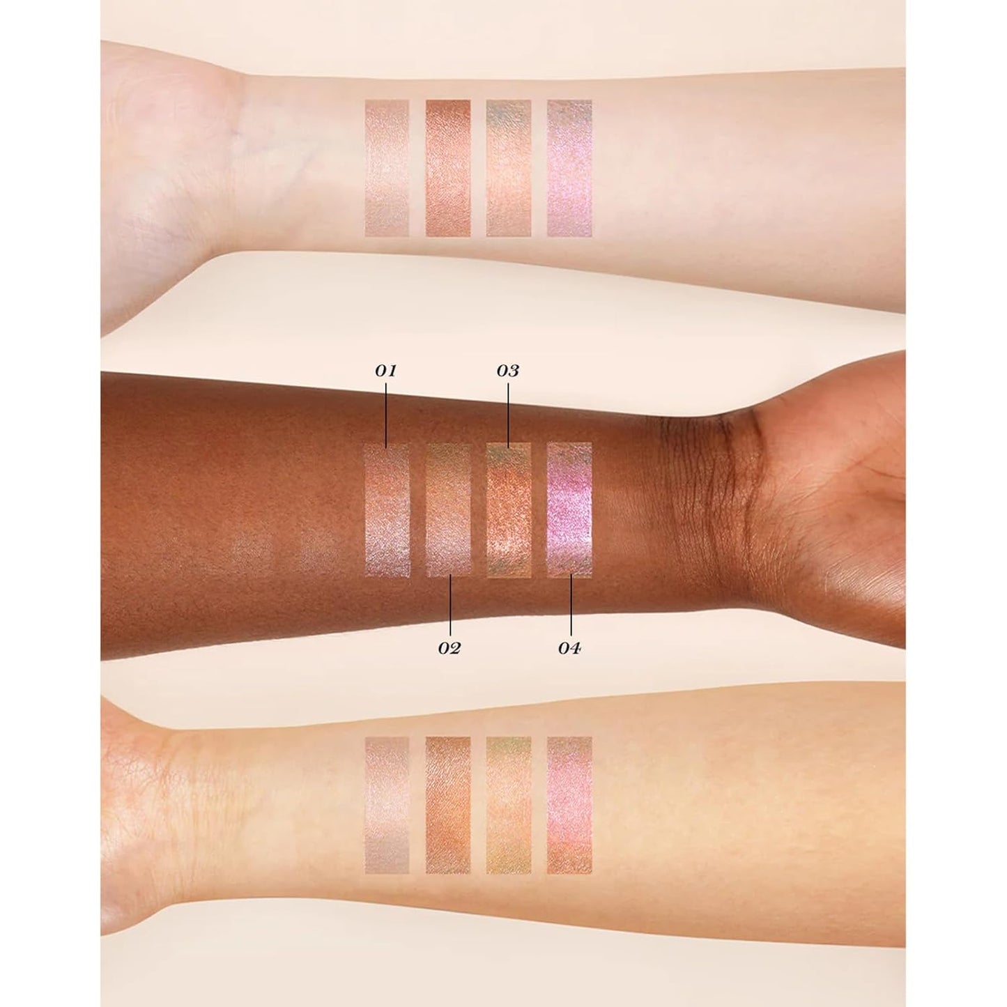 Flower Knows Midsummer Fairytales Liquid Highlighter,Gold Bronze Glitter Highlighter Makeup,Face & Body Illuminator,Blendable & Long-lasting face Highlighter for All Skin Tones(02 Sunset Forest)