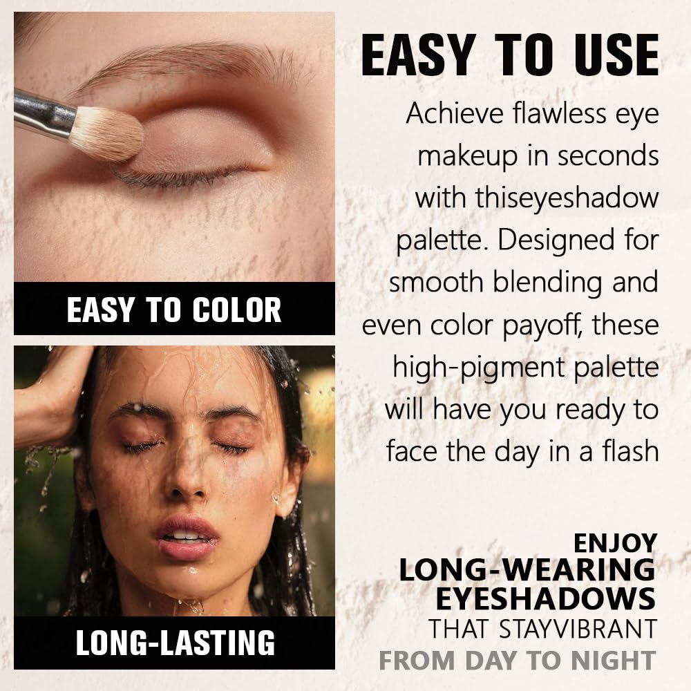 Single Glitter Shimmer Sparkle Eye shadow Palette Makeup, Slive Glitter Eyeshadow for Women, Pigmented Waterproof Sombras Para Ojos, Vegan, Talc, Paraben & Cruelty Free, 12