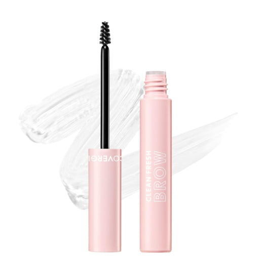 Covergirl Clean Fresh Brow Enhancer, 100 Clear, Gel Wax, Flexible Hold, Non-Sticky, Non-Crunchy, All-Day Wear, Vegan Formula, 0.19oz