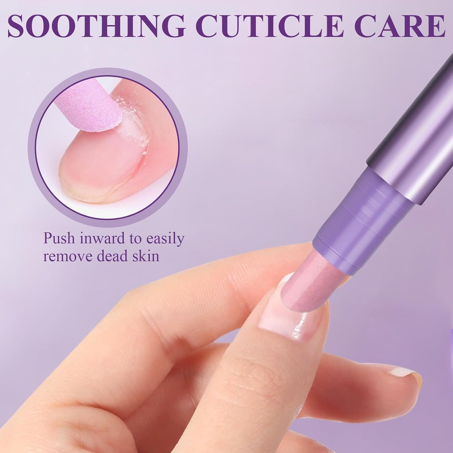 3PCS 3-in-1 Cuticle Oil Pen, Cuticle Pusher Nail Oil Pen with Ceramic Tip, Nail Care Pen, Cuticle Pusher Pen for Hangnails, Dry & Damaged Nail, Moisturize Strengthen Brighten Nails Care