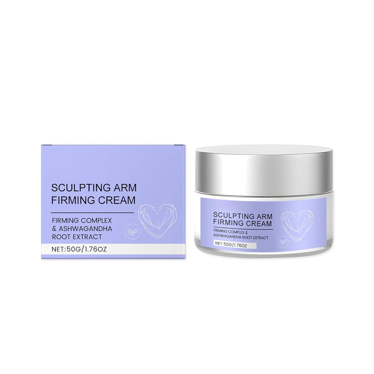Arm Firming Cream, Face Moisturizing Cream, with Hyaluronic Acid & Retinol, Deeply Moisturizing & Firming & Lifting Skin, Lightening Wrinkles, Brightening Skin, 1.76 OZ, for All Skin Types.