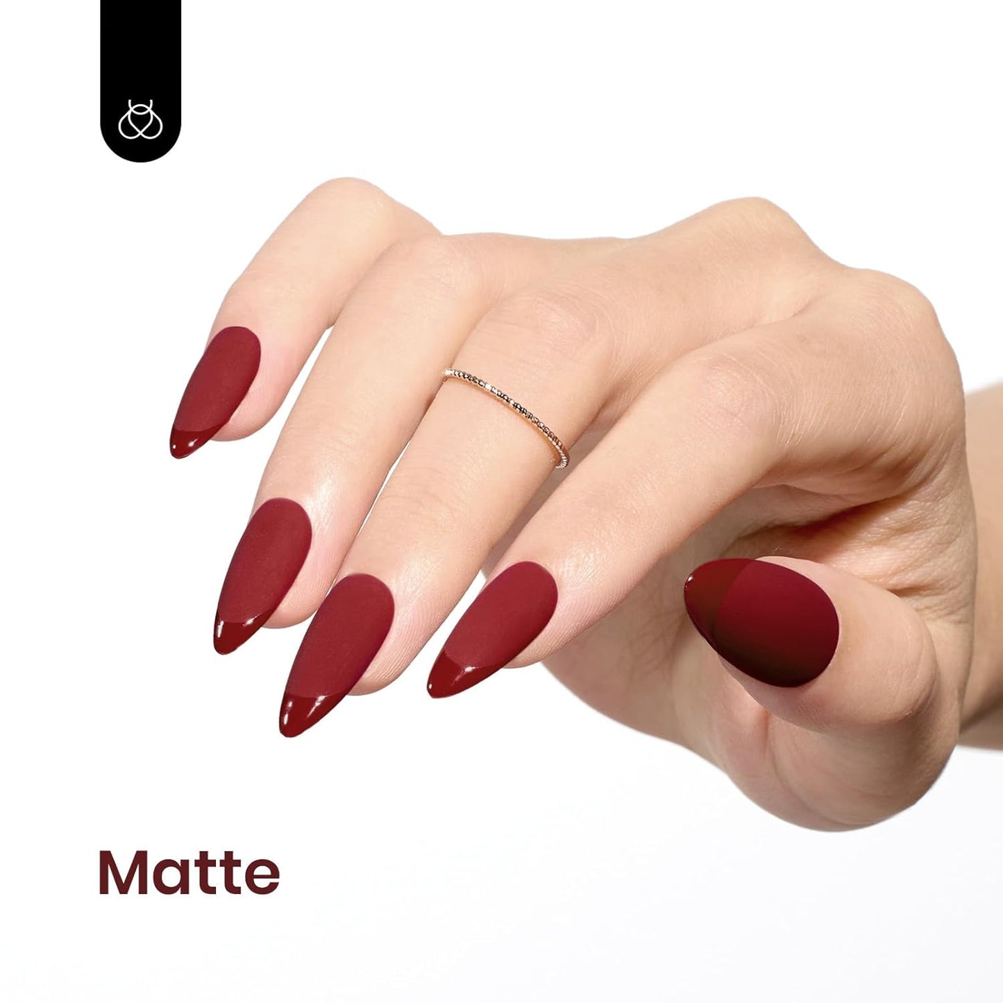 Beetles Red Gel Polish, Burgundy Red Fall Color Gel Nail Polish Soak Off UV Lamp Wine Red Nail Polish, Home Salon DIY Design Art Manicure Gift for Women, 1Pcs 15ml