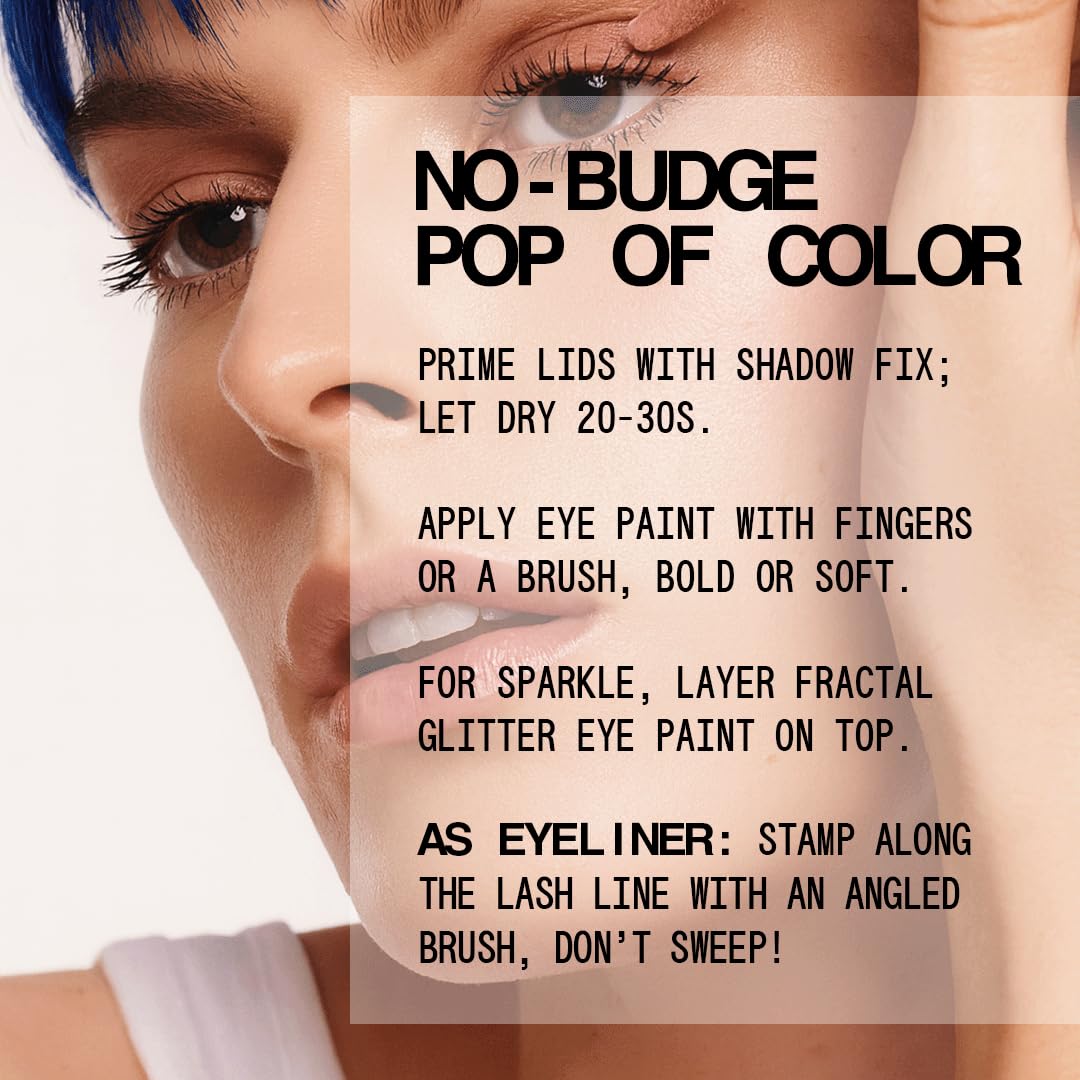about-face Matte Fluid Eye Paint Incoming – High-Pigment Liquid Eyeshadow, Long-Lasting, No-Budge Matte Finish, Vegan & Cruelty-Free (Mellow Yellow)