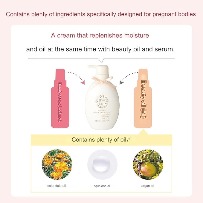 Mama & Kids Natural Cream/Stretch Mark Cream 150g japanese