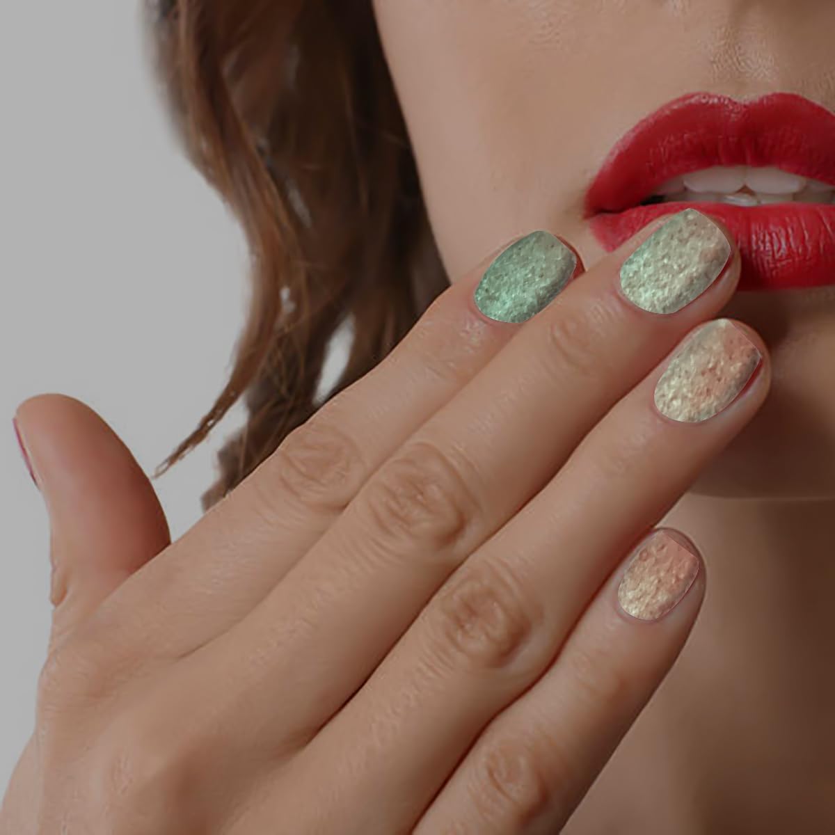 JERCLITY 168 Pieces 12 Sheets Luminous Solid Color Nail Polish Strips Glow in The Dark Nail Wraps for Short Nails Nail Decals Self-Adhesive Nail Stickers Full Nail Wraps for Women Girls Nail Art