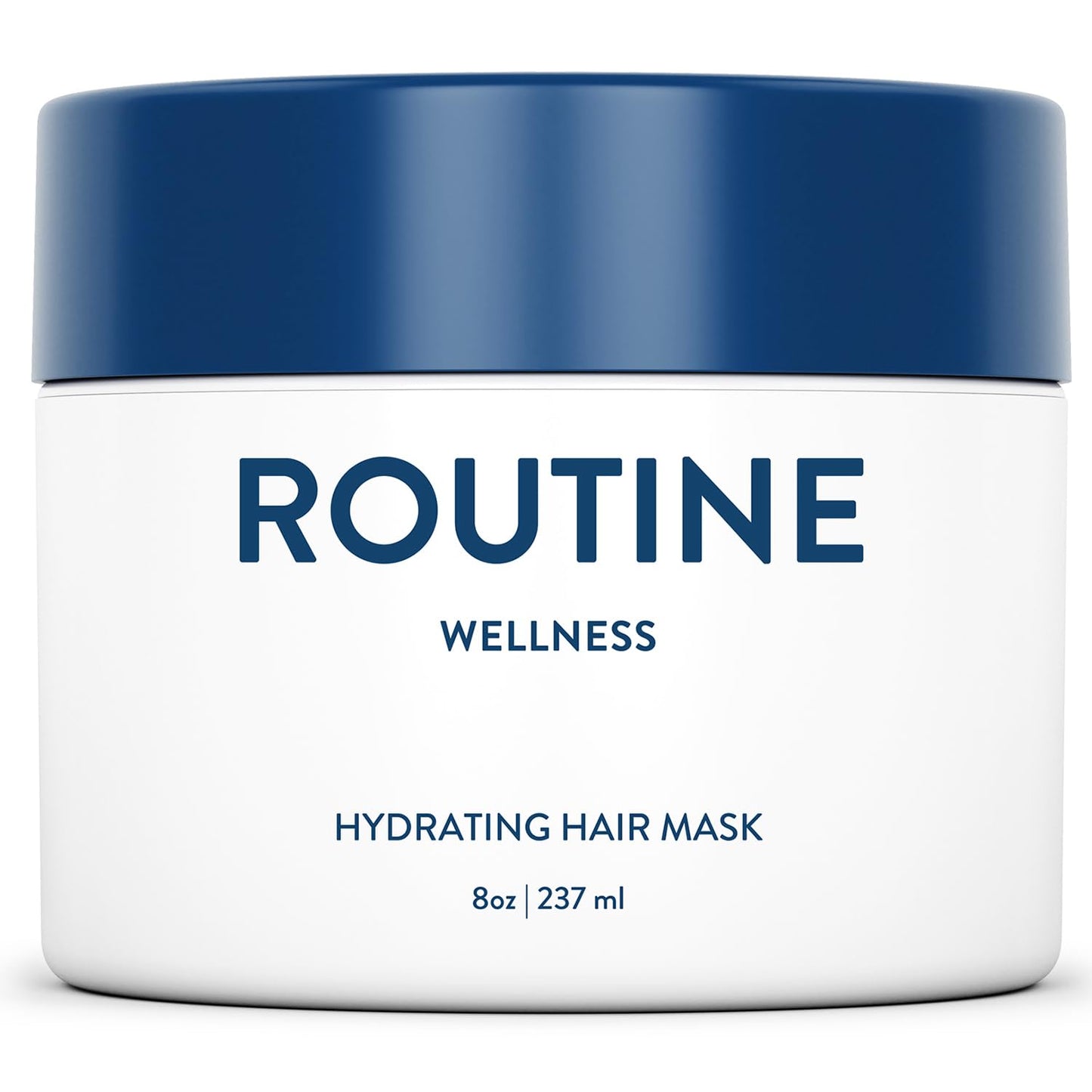 Routine Wellness Deep Conditioning Hair Mask for Dry Damaged Hair - Hydrating, Moisturizing Repair Treatment - Promotes Volume - Unscented 8oz
