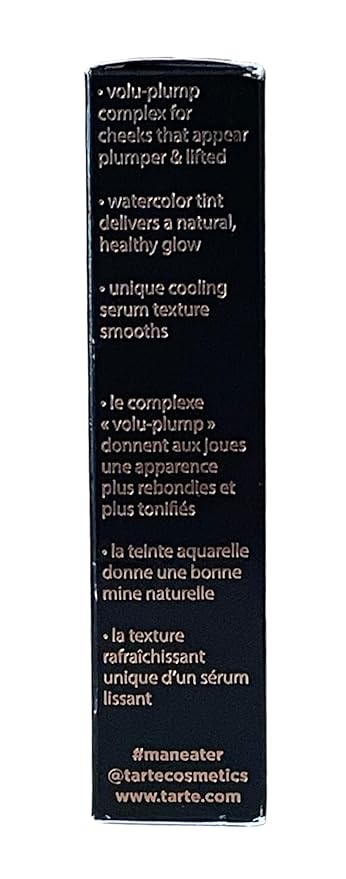 tarte maneater blush & glow cheek plump (berry, standard full size), 0.27 Fl Oz (Pack of 1)