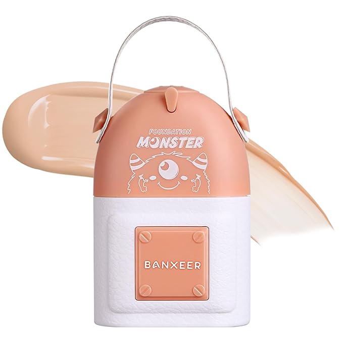 Concealer Moisturizing Gradient Foundation, Lightness Oil Control Long Lasting Waterproof Full Coverage Color Correcting Foundation