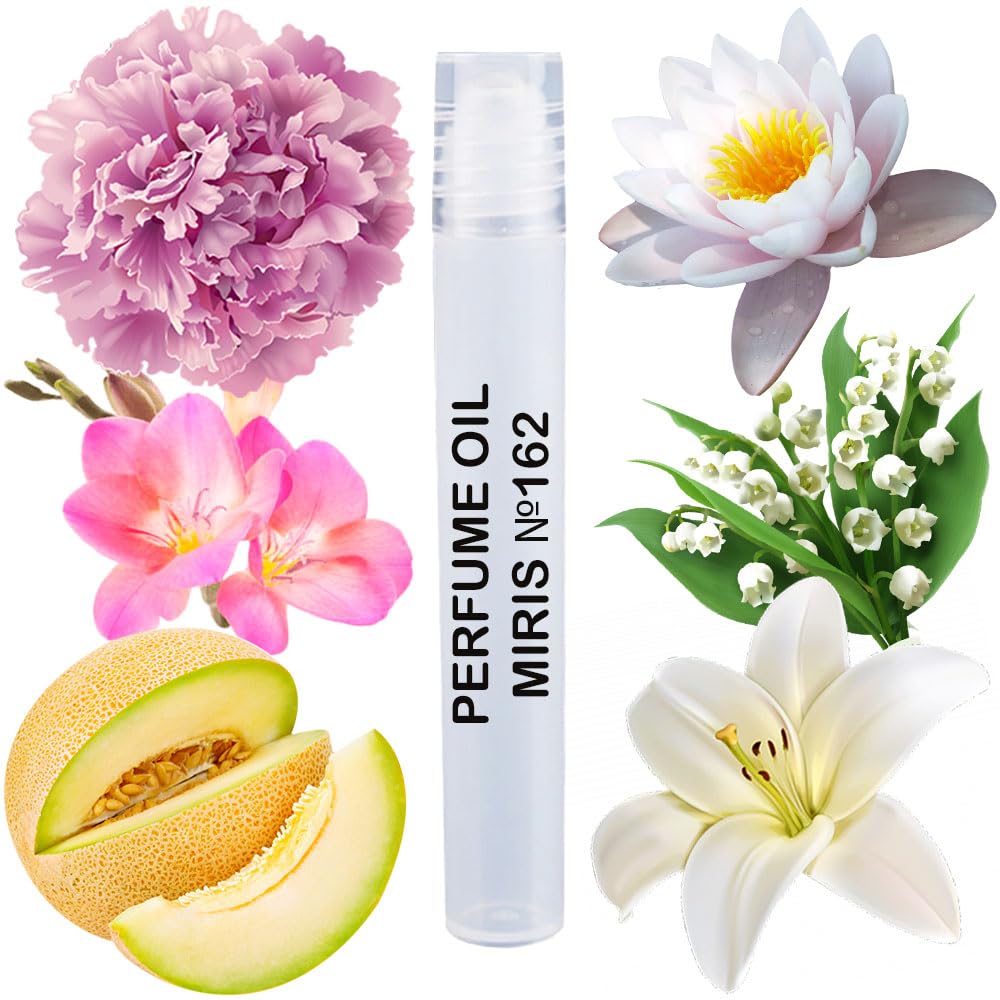 MIRIS Perfume Oil No. 162, Inspired by L'Eau d'Isey, Long-Lasting Women Roll-On, Rollerball 0.34 Fl Oz / 10 ml