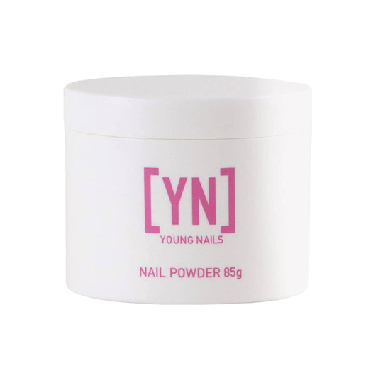Young Nails Acrylic Core Powder - Self-Leveling Acrylic Nail Powder, Clear Nude Pink White Acrylic Powder for Nail Extenstion, Professional Grade, Superior Adhesion, Color - XXX White, 85g