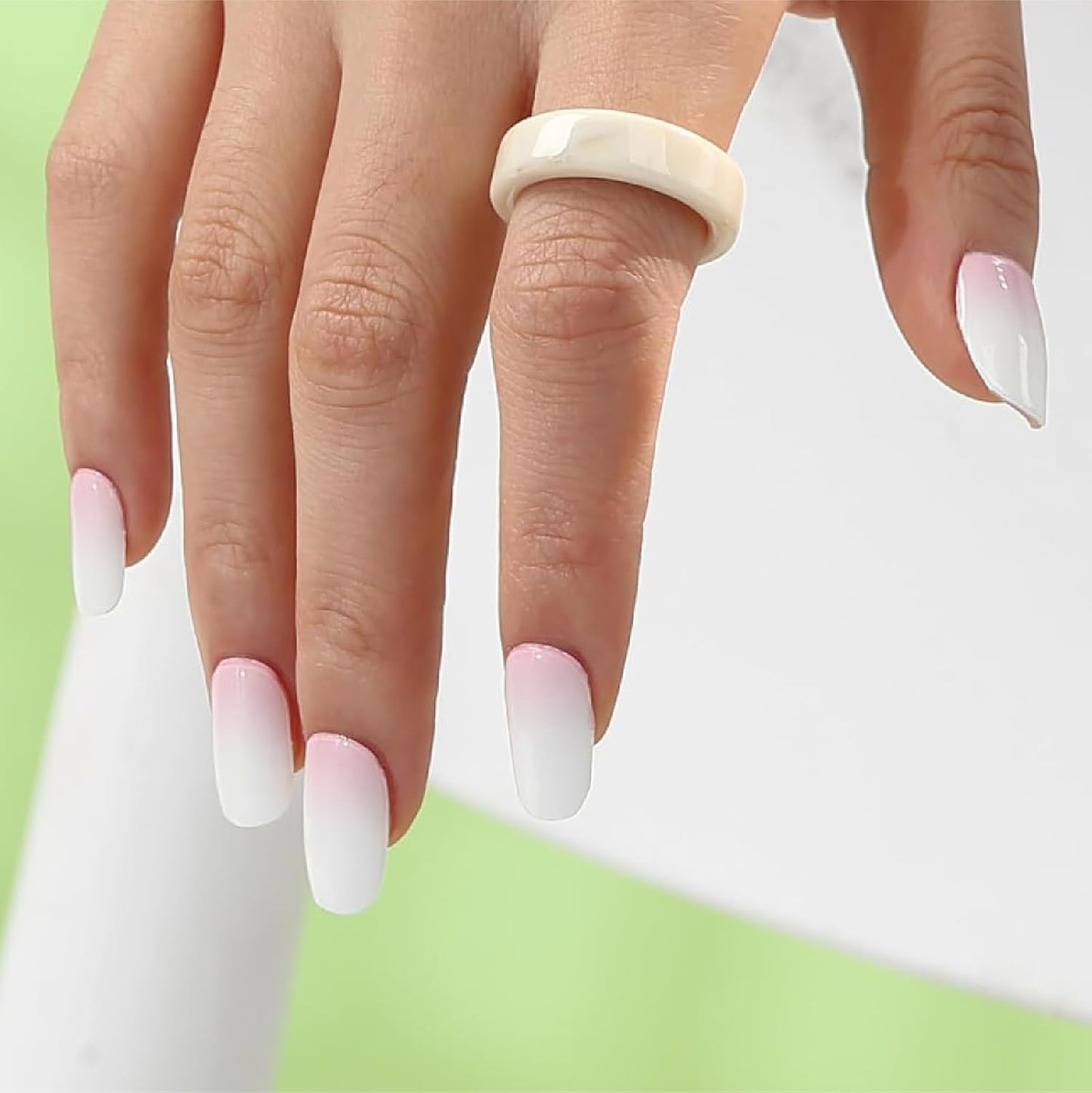 Semi Cured Gel Strips, 20 pcs Stikers, Wraps - Salon-Quality, 2 Weeks Long Lasting