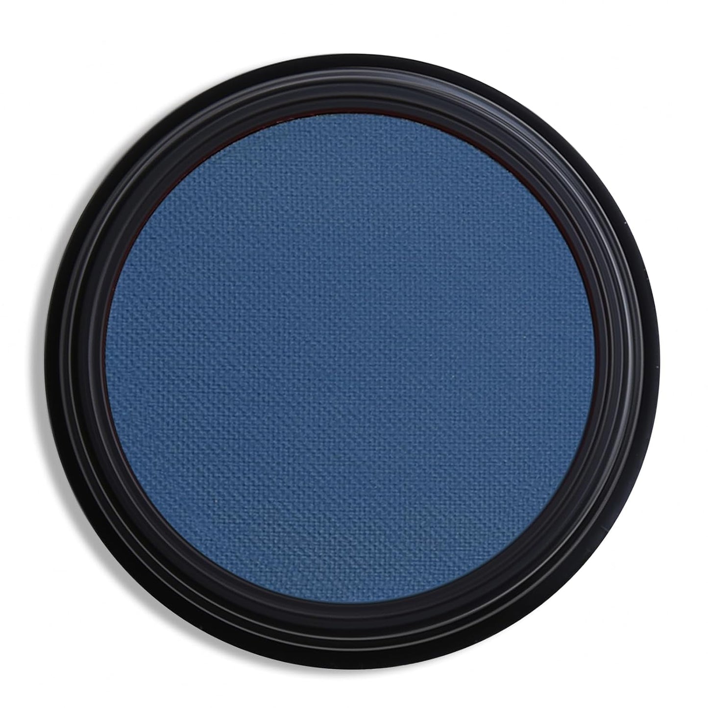 Single Blue Eyeshadow, Pressed Powder Matte Eye-Shadow Palette Make-up, Blendable Long Lasting High Pigment Blue Eye Makeup Halloween Eye Paint & Face Body Paint