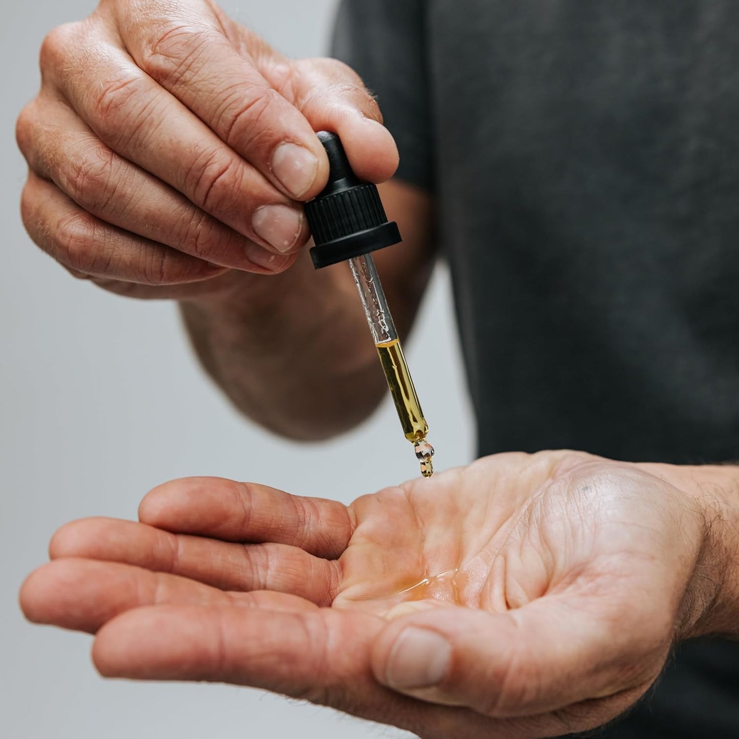 Caldera + Lab The Good | Men's Organic Moisturizing Face Serum for Dry, Sensitive, & Normal Skin – Vegan, Natural & Antioxidant Packed Skincare Facial Oil