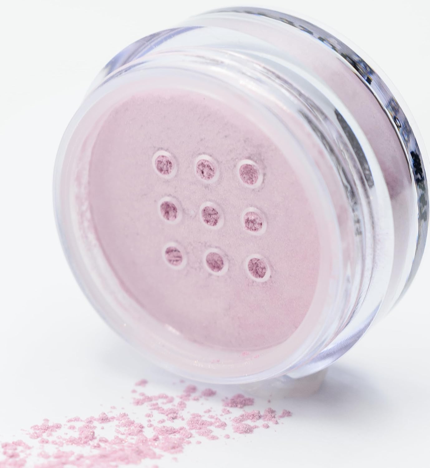 Glistening Carnation Light Bright Pale Pink Mineral Single Loose Powder Eyeshadow; Talc & Paraben Free, No Animal Testing & Cruelty Free