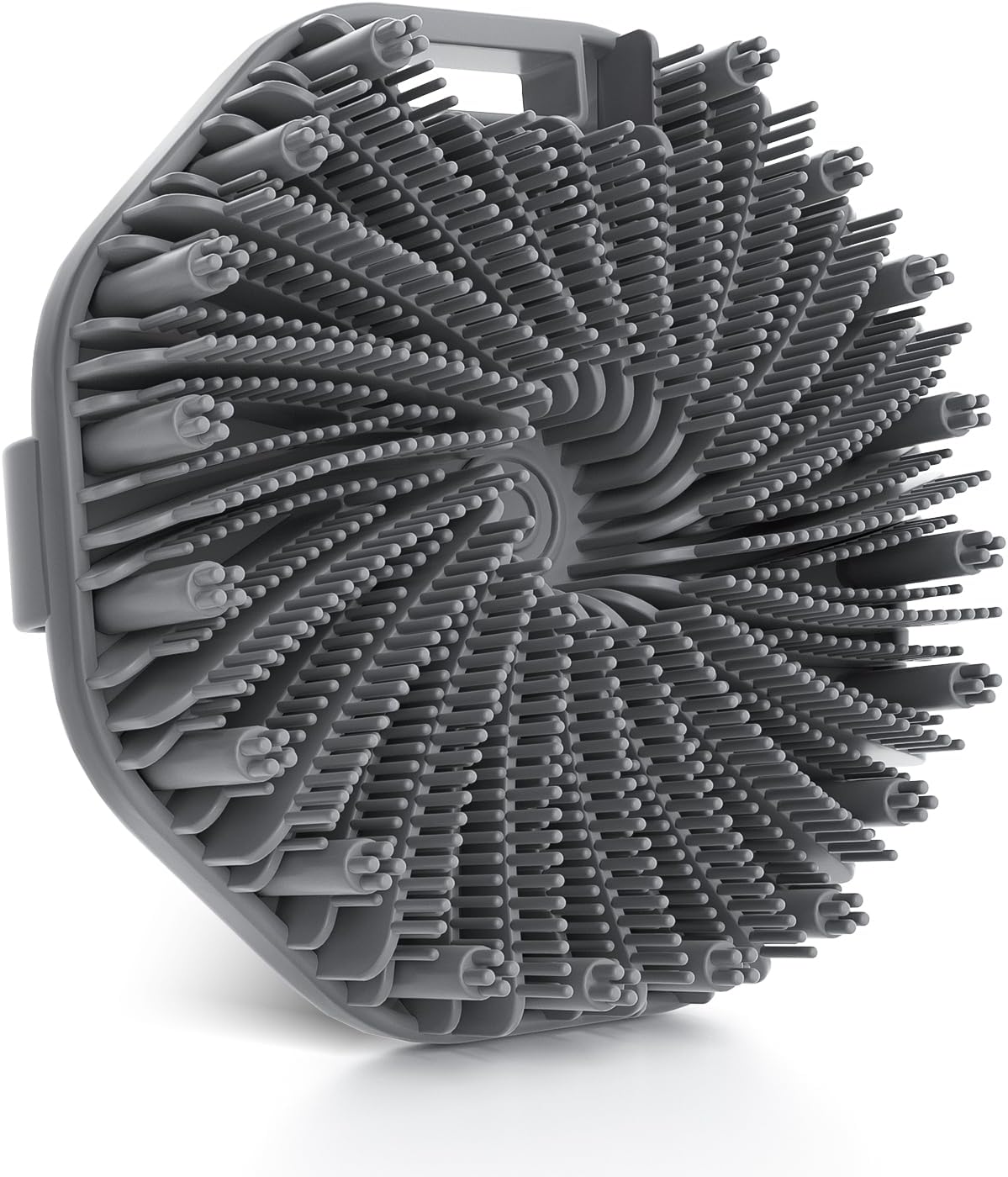 Silicone Body Scrubber, Exfoliating Body Wash Scrubbers Exfoliator, Shower Body Brush for Effective Showering Exfoliation and Gentle Massage (Gray)