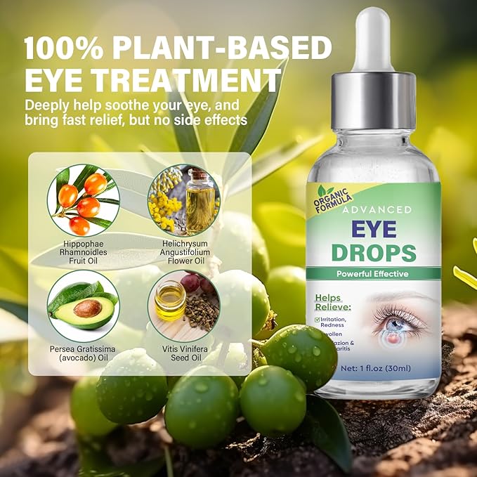 Stye Eye Treatment, Stye Eye Drops Serum for Styes Chalazion and Blepharitis, Chalazion Remover Fast Relief, Restore Healthier Eye Skin, 30ml