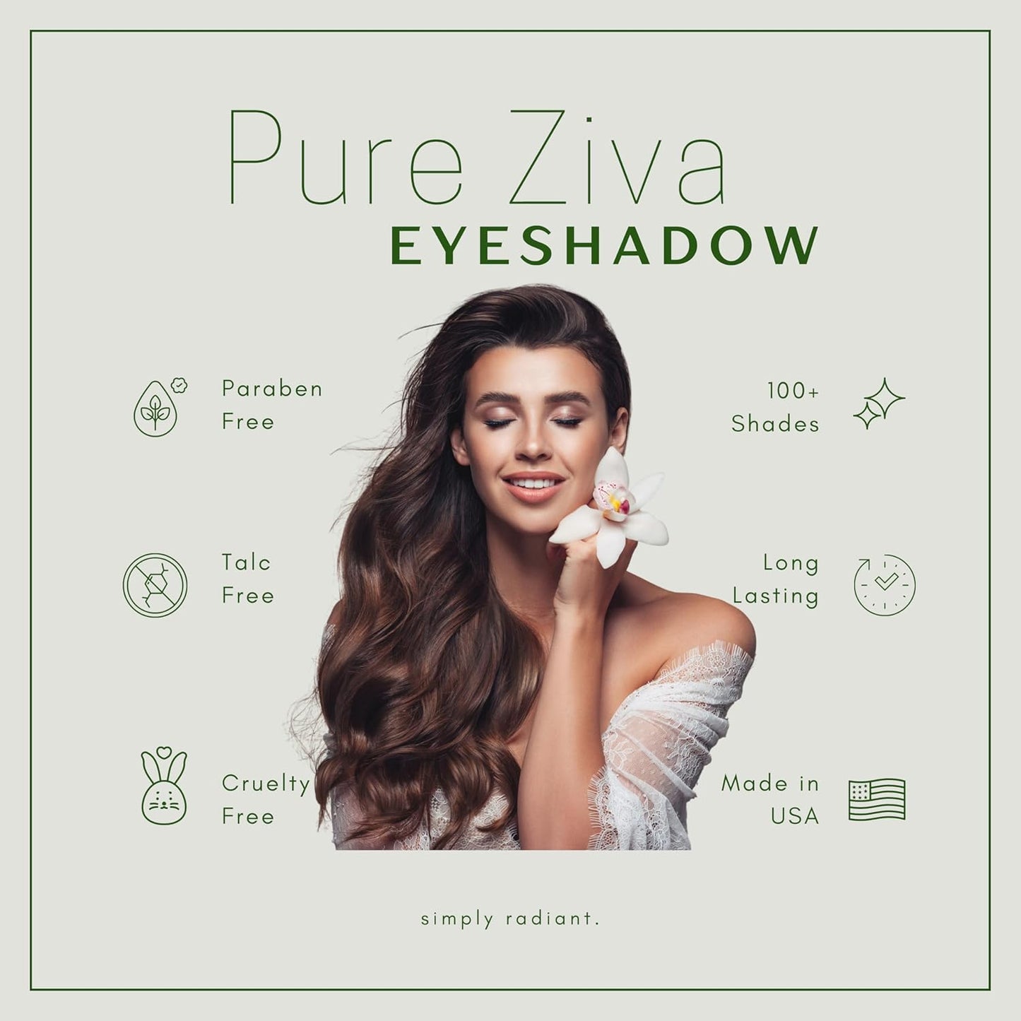 Smokey Plum Dark Purple Violet Brown Matte Opaque Pressed Powder Single Eyeshadow; Talc, Paraben & Cruelty Free