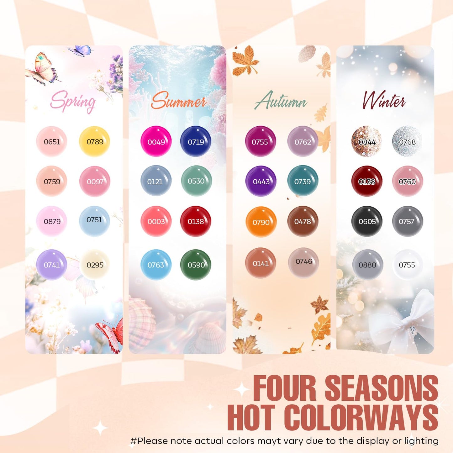 MEFA 60 Pcs Gel Nail Polish Kit with U V Light, 32 Colors All Seasons Nude Gel Nail Polish Set with Base and Matte/Glossy Glitter Top Coat Nail Art DIY Decorations Manicure Tools Gifts for Women