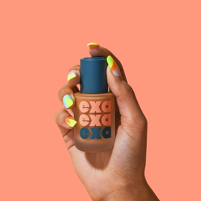 Exa Beauty - Natural High Fidelity Foundation | Clean, Vegan, Cruelty-Free Makeup (Stefania 470)