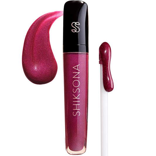 High Shine Lip Gloss | Hydrating, Vegan, High Pigment, Non-Sticky Lipgloss in a Timeless, Universal Color | Executive Eye Candy (Plum)