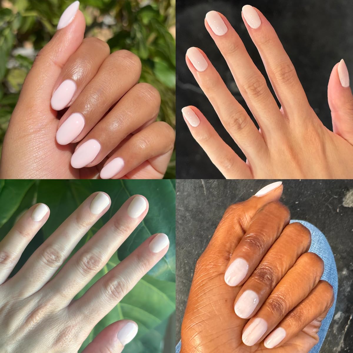Olive & June Gel Polish | UV LED Nail Lamp Needed | Long Lasting Formula | Up to 21 Days of Wear | Damage-Free Removal | Salon-Quality Manicure, Pedicure at Home | GH | Baby Pink