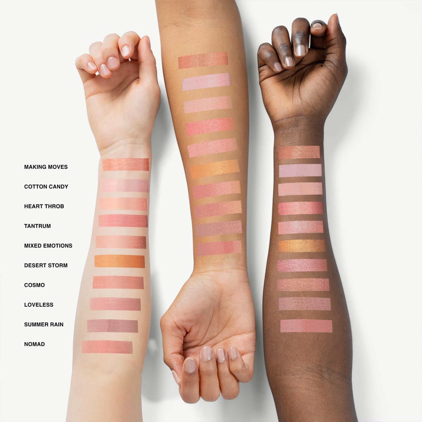 Phase Zero Makeup Powder Blush for cheeks | "Summer Rain" | 4g / 0.141oz | Cruelty-Free, Vegan, Clean Beauty | Buildable & Blendable for Natural, Healthy Glow | Coral, Peach & Golden Hues