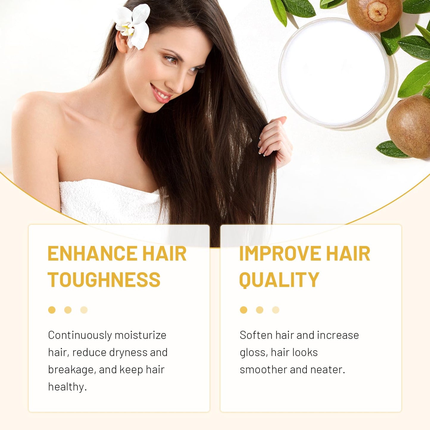 2 PCS Stimulating Scalp and Hair Balm, Nourishes Scalp & Hair, Shea Butter and Mango Butter Blend, promote healthy hair growth, Thicker Strands