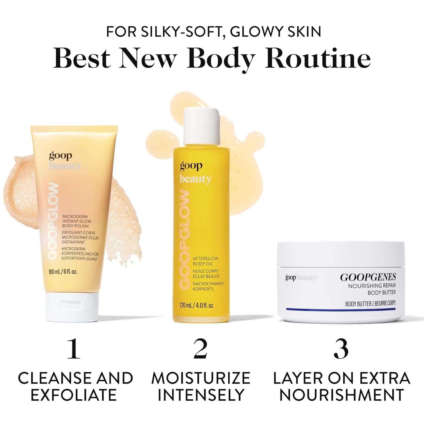 goop Beauty Body Oil | Moisturizer for Dry Skin | Kakadu Plum & Sea Buckthorn Oils | Instant Hydration to Firm & Smooth | 4 fl oz