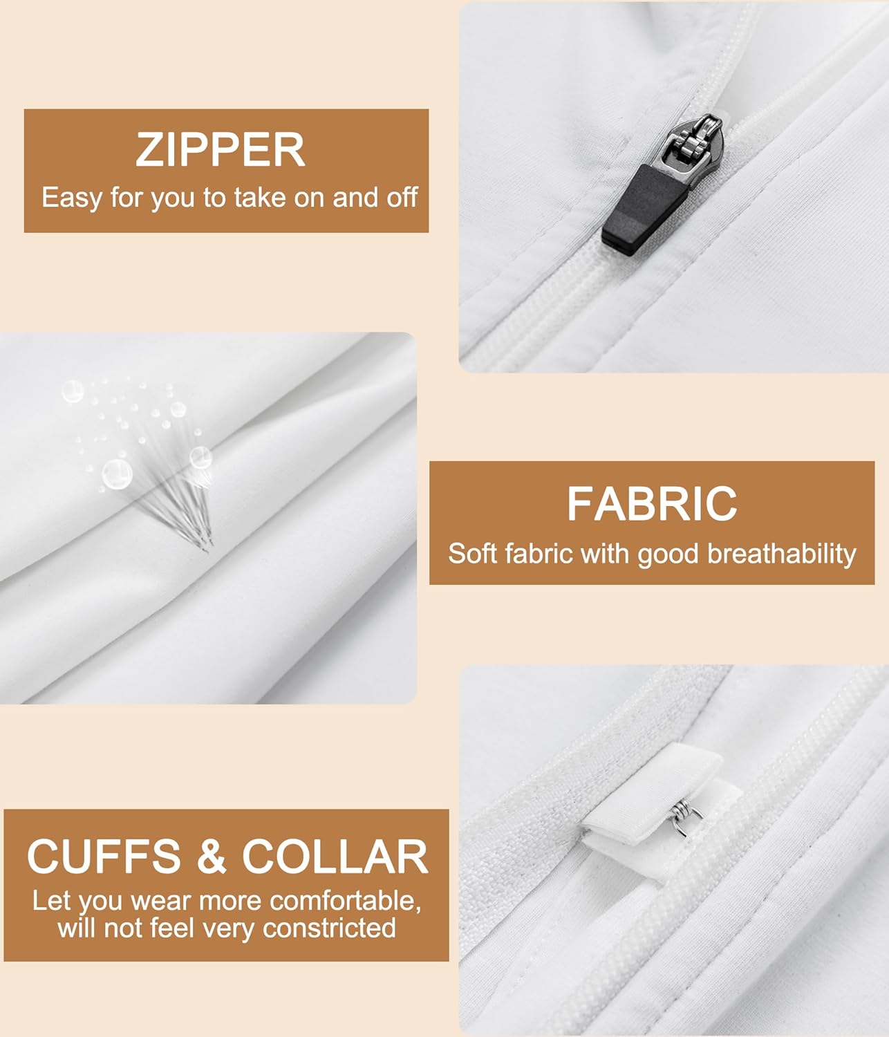 LEINIDINA Chest Binder Tomboy Transgender FTM Square Collar with Front Zipper Binder Bra Tank Top