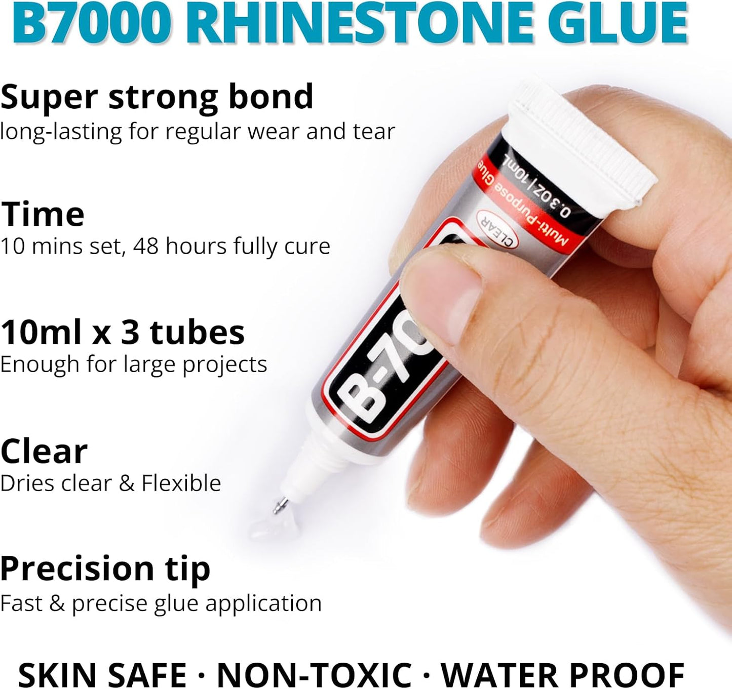 30000Pcs Resin Jelly Rhinestones Set for Crafting Bedazzling, Turquoise AB Flatback Gems Jewels for Crafts Clothes Shoes Fabric Outfit Nails Makeup, Flat Back Crystal 2-6mm with b 7000 Glue