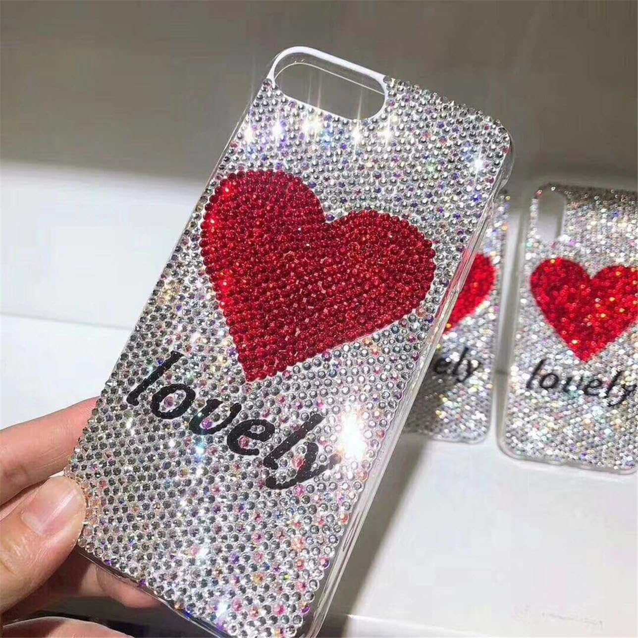 2250 Pcs SS16 4mm AB Flatback Rhinestones for Nails Art Crafts Glitter Round Shine Gems Crystals DIY Clothes Shoes （Black-Bottom Sapphire AB）