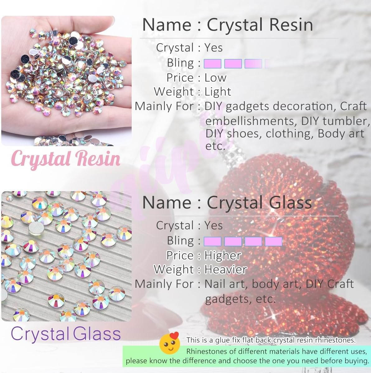 16000PCS Champagne Crystal Resin Rhinestones for Crafting 3mm 4mm 5mm Flatback Stones Non-Hotfix Golden Diamonds Crystals Gems Charms for Nails Face Eyes Makeup Tumblers Bottles Crafts Clothes