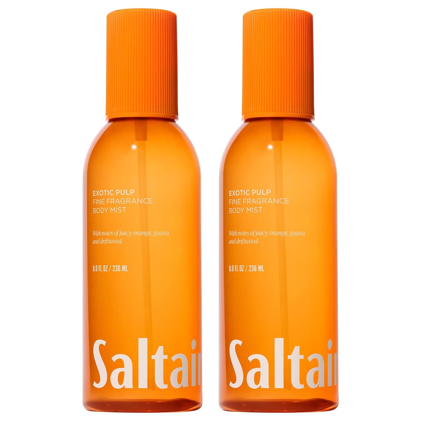 Saltair Body Mist 2 Pack - Fine Fragrance, Lightweight Body Spray Mist with Exotic Pulp Scent. Long Lasting Perfume Mist. 2x 8oz Bottles