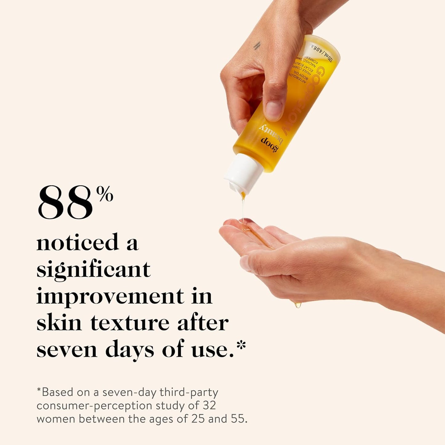 goop Beauty Body Oil | Moisturizer for Dry Skin | Kakadu Plum & Sea Buckthorn Oils | Instant Hydration to Firm & Smooth | 4 fl oz