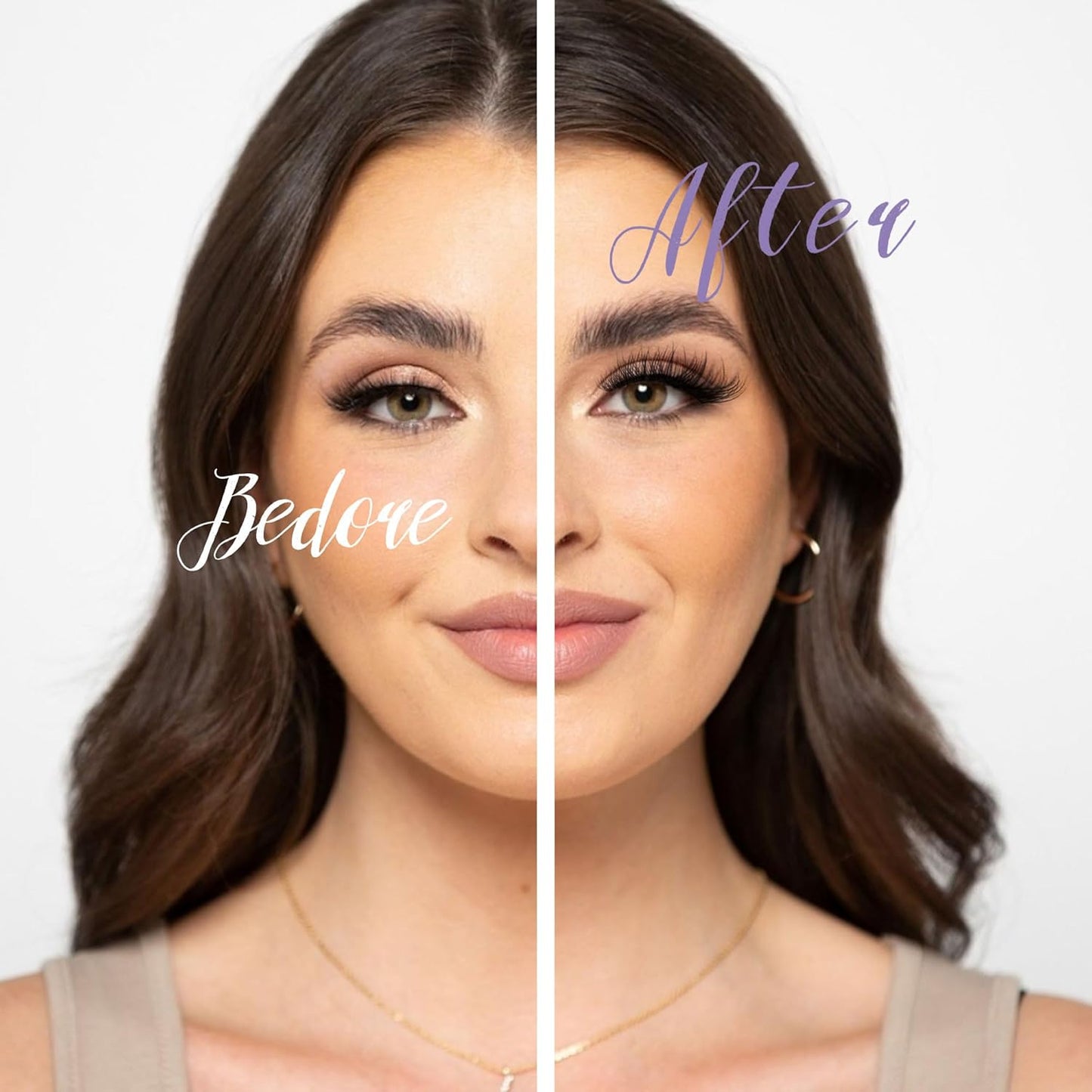 GAQQI Lash Clusters, GQ03 False Eyelashes DIY Lash Extensions C Curl 168PCS Cluster Lashes 16MM, Wispy and Natural Lash Wisps (GQ03,16mm,C Curl)