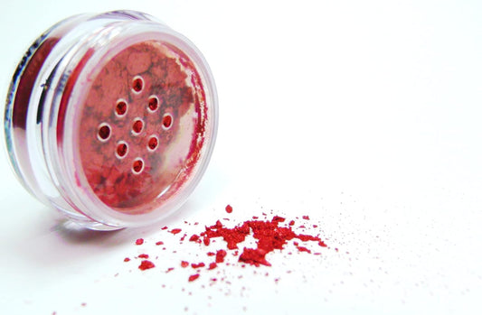 Beautiful Deep Mauve Burnt Copper Velvet Red Vegan Loose Eyeshadow Powder Pigment, Single Glitter Mineral Dust Jar Pot; Talc, Paraben & Cruelty Free, No Animal Testing