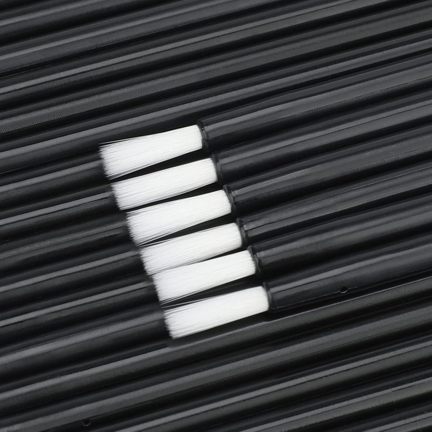 G2PLUS Lip Brushes, 50Pcs Disposable Lip Gloss Wands, Portable and No-Clean Lipstick Applicator, Nail Polish Brushes Makeup Tool for PYO Cookie Paint, Painting, Detail Brush