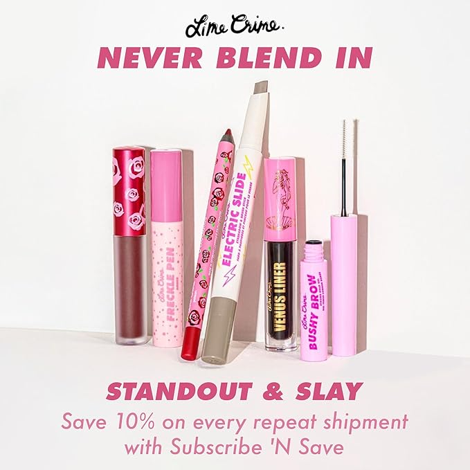 Lime Crime Ghost Veil Lip Primer, Translucent Sheer Pink - Extends the Life of Lipstick - Lightweight and Super Sheer Smoothing Base for Long Lasting Quality - Vegan & Cruelty-Free