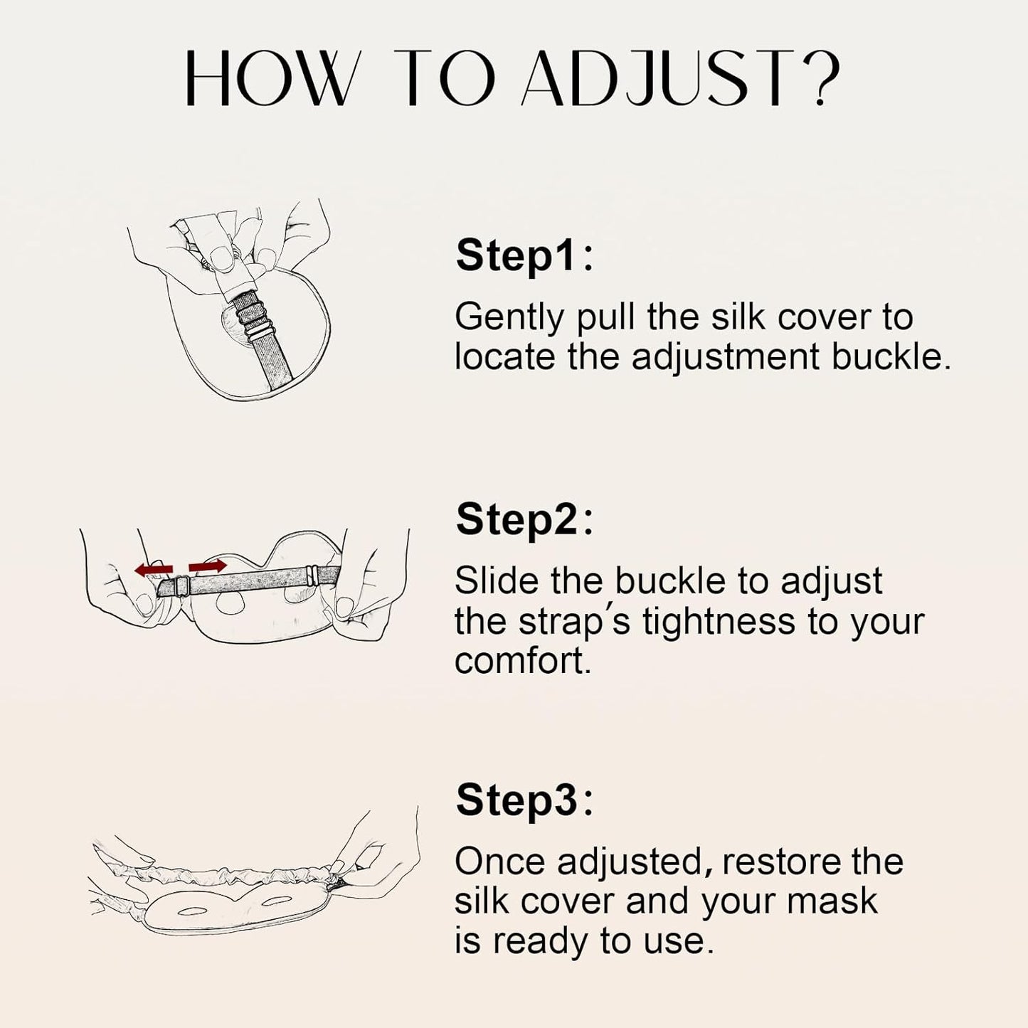 ZIMASILK Adjustable 22 Momme 100% Mulberry Silk Sleep Mask, 3D Contoured Cup Eye Mask for Sleeping, Super Soft Breathable Blindfold, Perfect Blocks Light for Sleeping. (Bluestone)