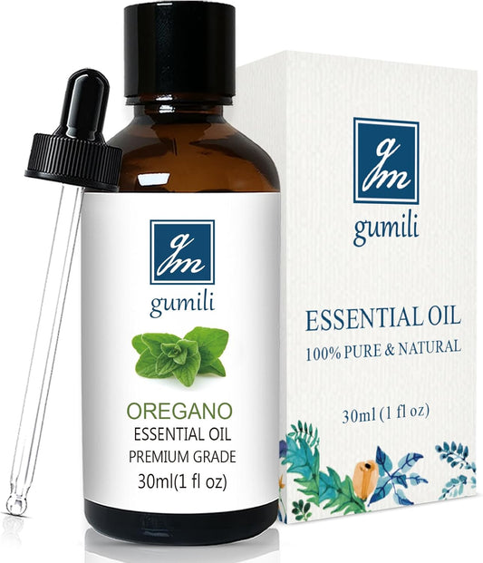 Oregano Essential Oil 1 Oz - 100% Pure & Natural Oregano Oil for Skin, Diffuser, Massage & Aromatherapy - 30ml