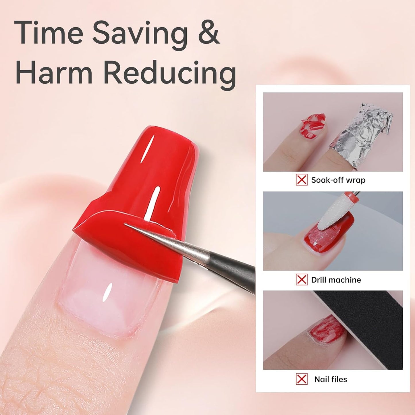 Born Pretty Peel Off Base Gel, Peelable Base Gel Coat for Gel Polish, Peelable Clear Foundation for Use with U V LED Nail Lamp, Nail Practice U V Nail Lamp Required Perfect for Beginners 15ML