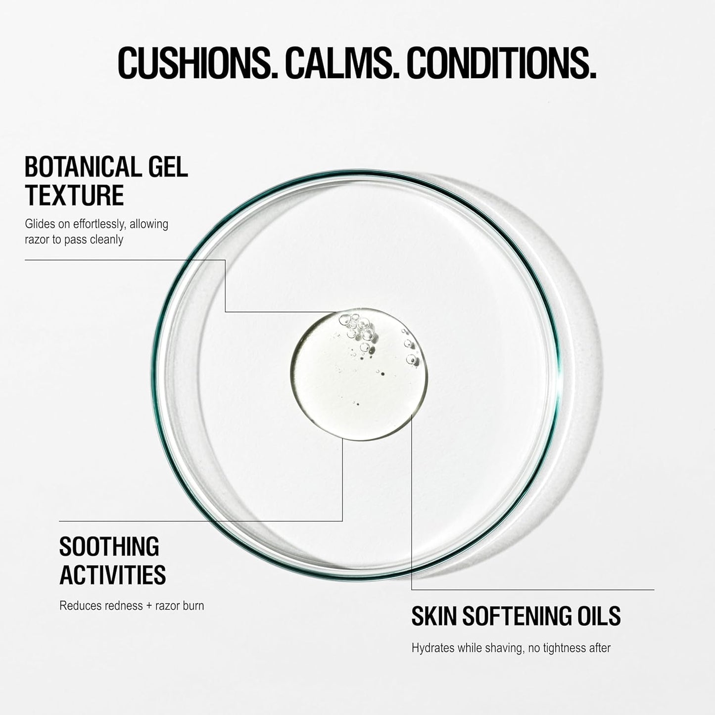 Grown Alchemist Shaving Gel, Sandalwood & Sage. Hydrating Botanicals, Close, Smooth Shave (75ml)