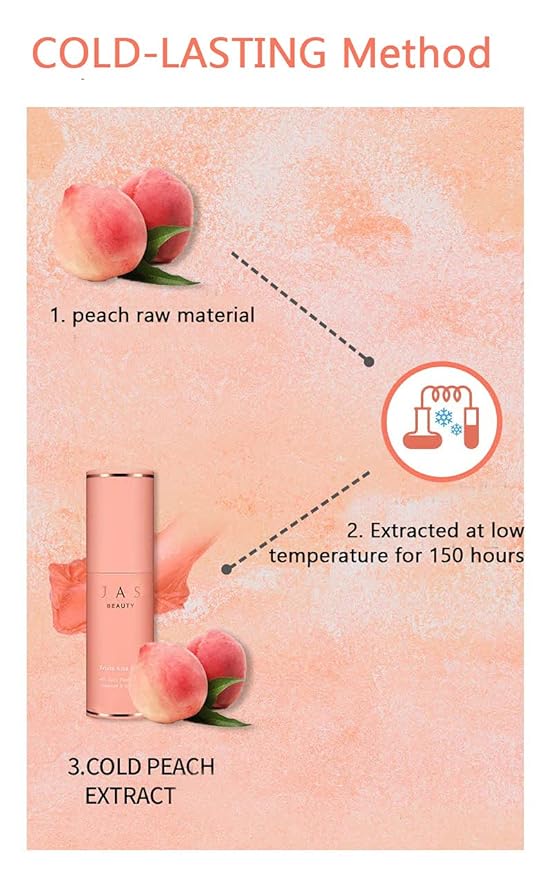 JAS 3-in-1 Eye, Cheek, Lip Glow Up Fruits Kiss Stick Multi Balm 10g, Hypoallergenic, Peach Coral, Oil Free, Portable Size, Multi usable,Sebum Care