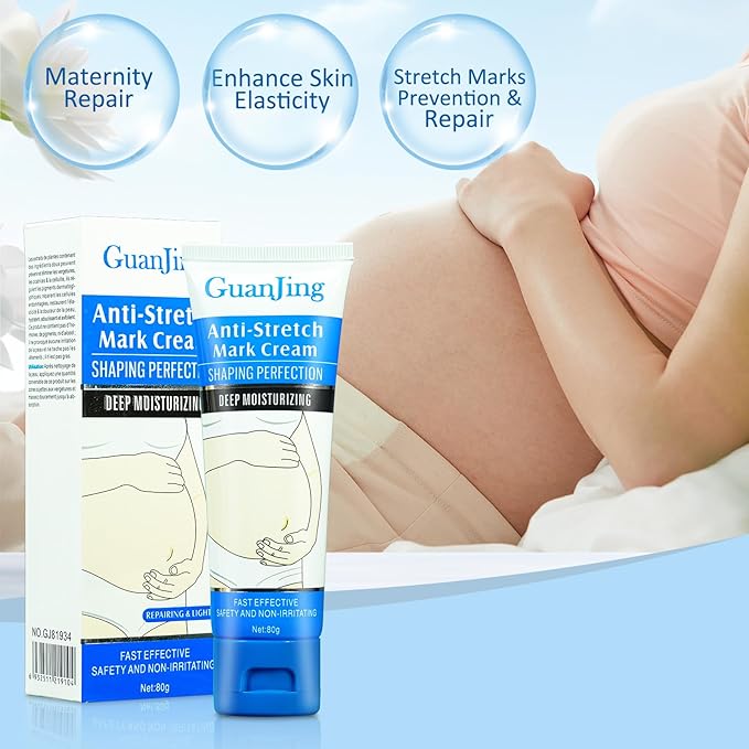 Stretch Mark Removal, Stretch Mark Cream for Pregnancy, Scar Removal Cream Deep Stretch Mark Removal, Belly Butter for Pregnant Women To Prevent And Repair Maternity Stretch Marks Scar 2.82 Oz