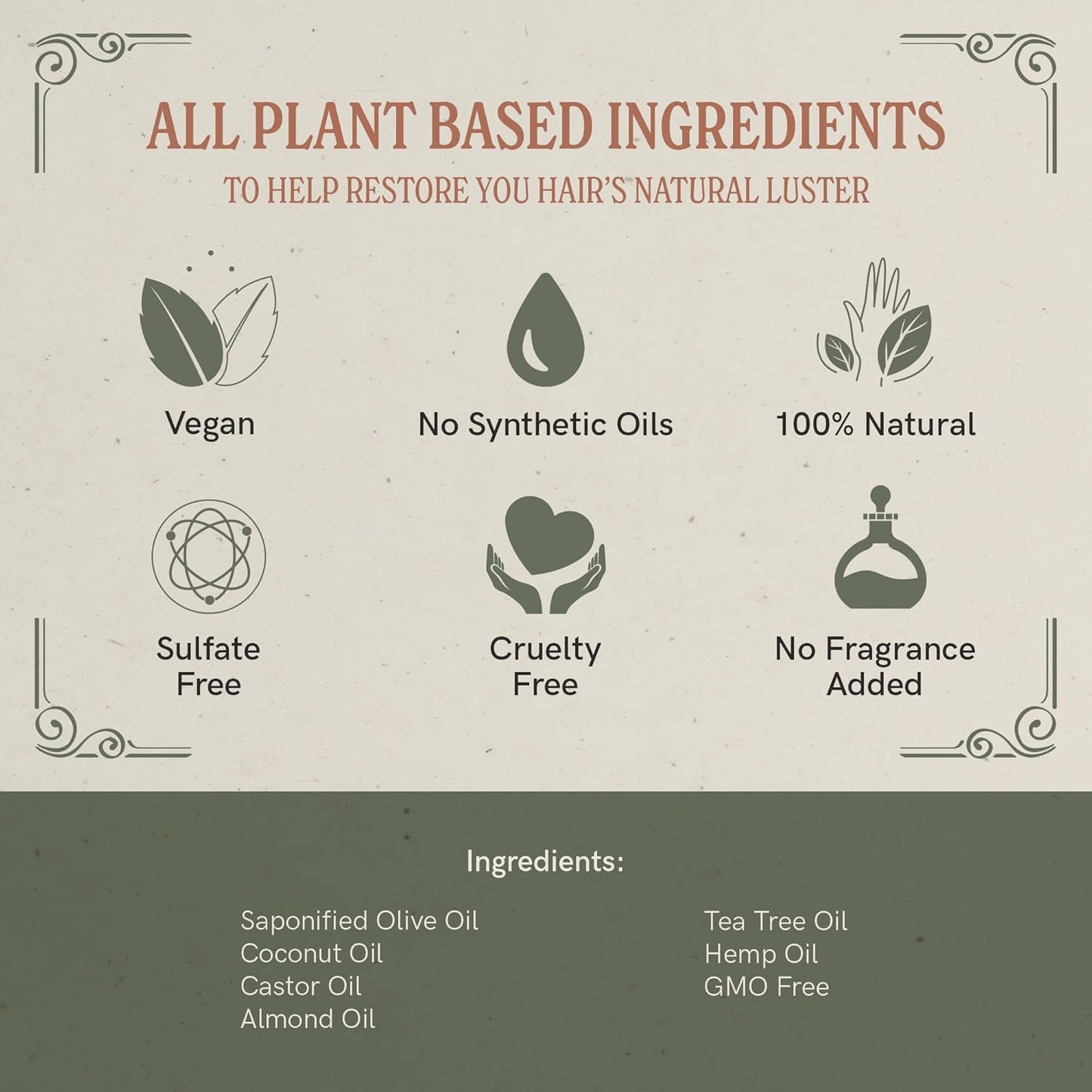 J·R·LIGGETT'S Shampoo Bar - Jojoba & Peppermint Formula, All Natural Solid Bar Shampoo for Hair with Jojoba Oil, Peppermint Essential Oil, Sulfate-Free Hair Cleanser for Balanced Scalp, 3.5 oz -3 Pack