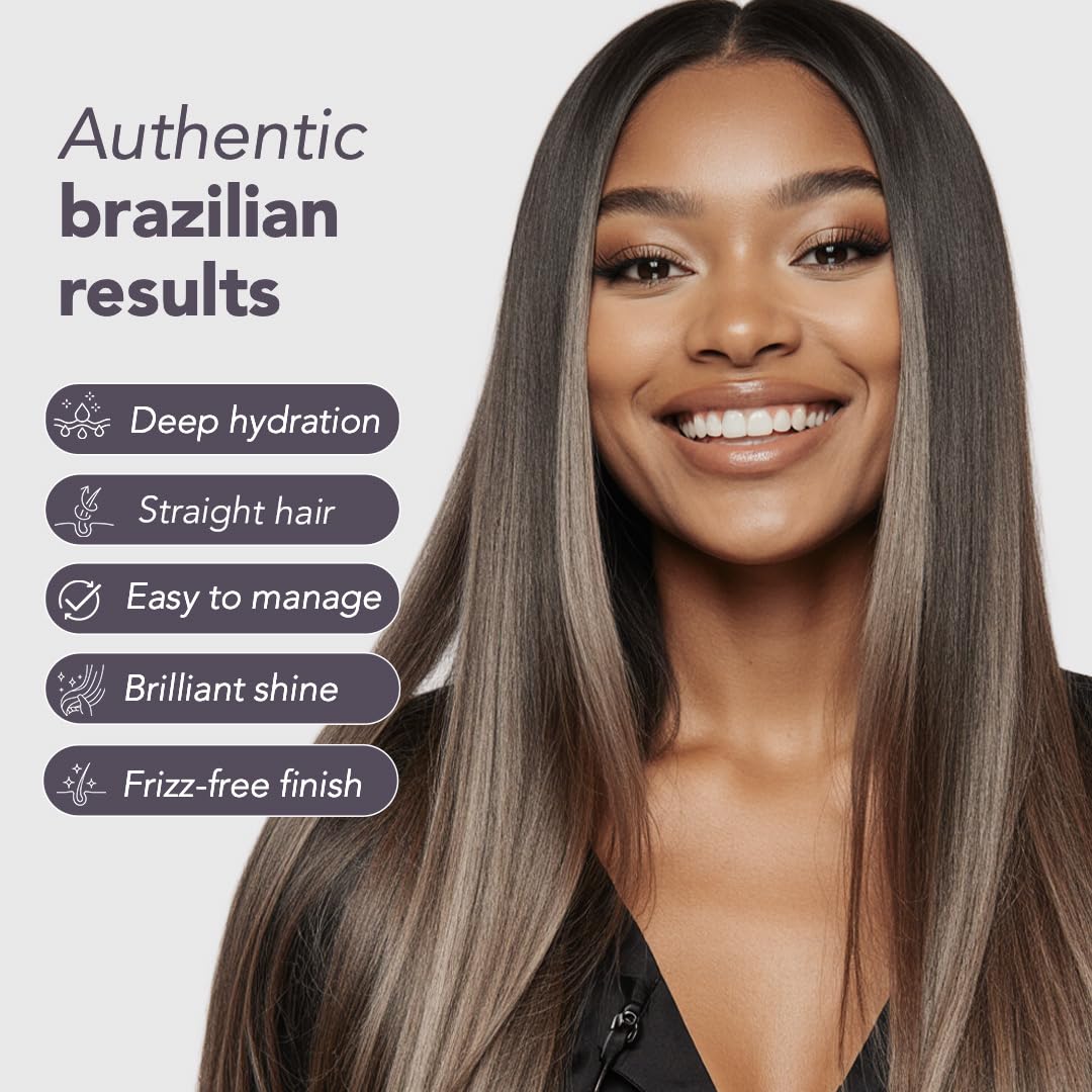 Torrano Nanoplastia Max Permanent Keratin Hair Treatment Kit– Brazilian Straightening for Smooth, Shiny & Frizz-Free Hair – All Hair Types –Alisado Brasileño Keratina Permanente (3x1L)