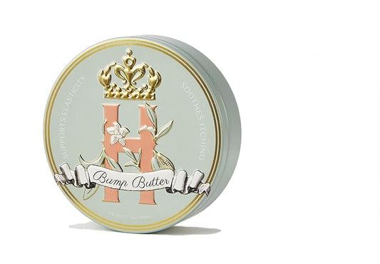 Bump Butter: 100% Natural Whipped Cocoa Butter Formula for Growing Baby Bumps - Soothing & Nourishing with Neroli & Frankincense - 3.4 Fl Oz/100 ML